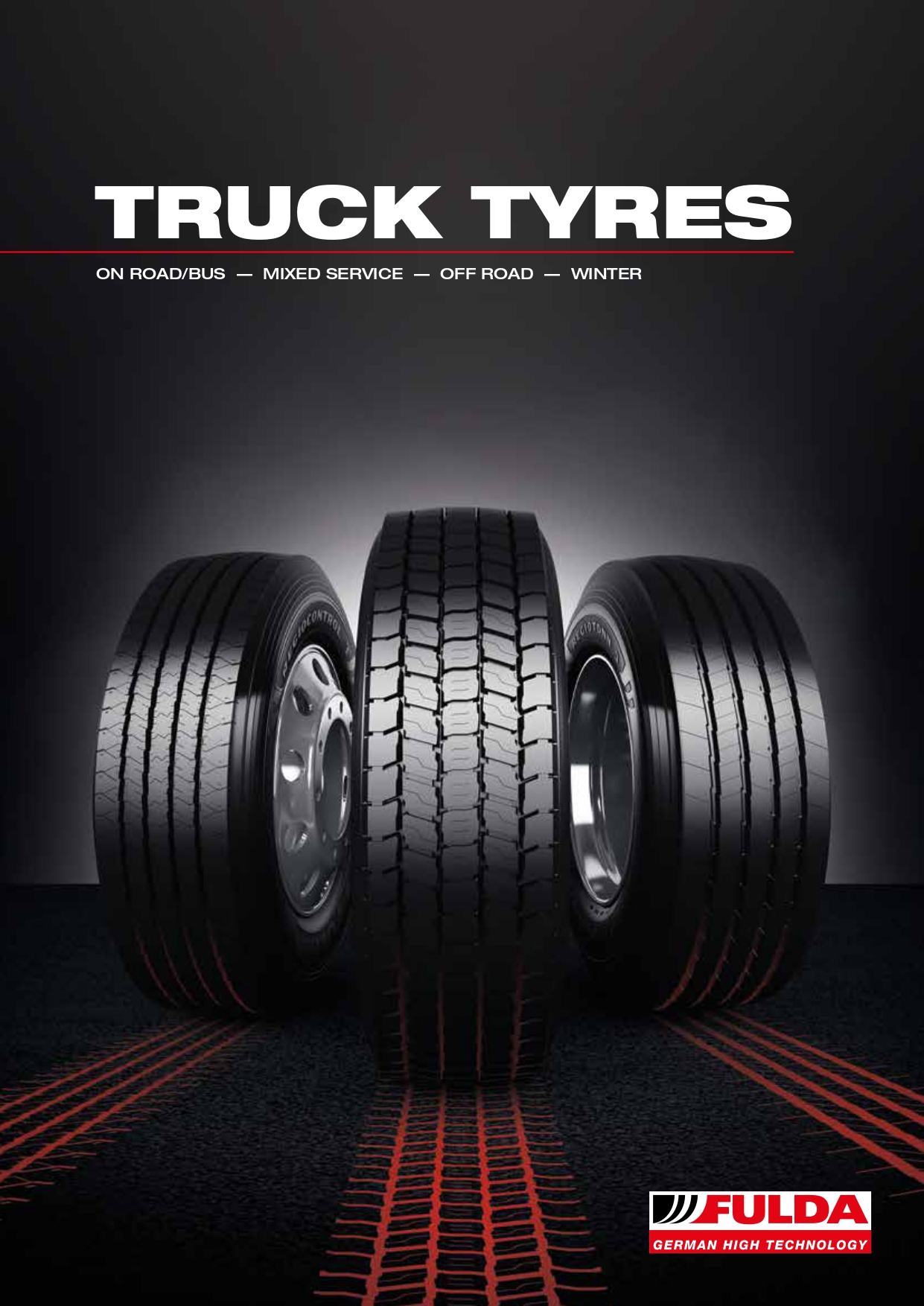 Fulda Truck Tyre Range Katalog Kapak